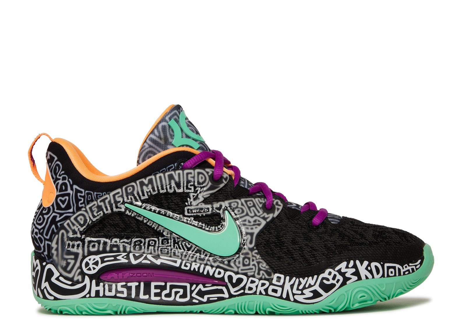 Кроссовки Nike Timothy Goodman X Kd 15 'Brooklyn Courts', черный