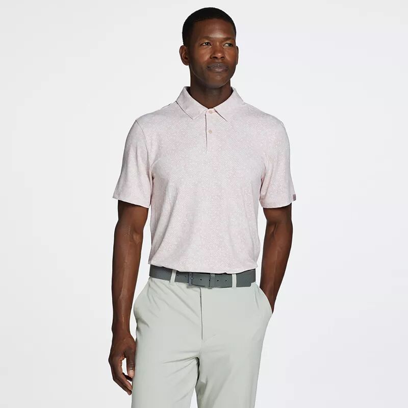 Мужская рубашка-поло для гольфа с сетчатой ​​текстурой Vrst фотографии