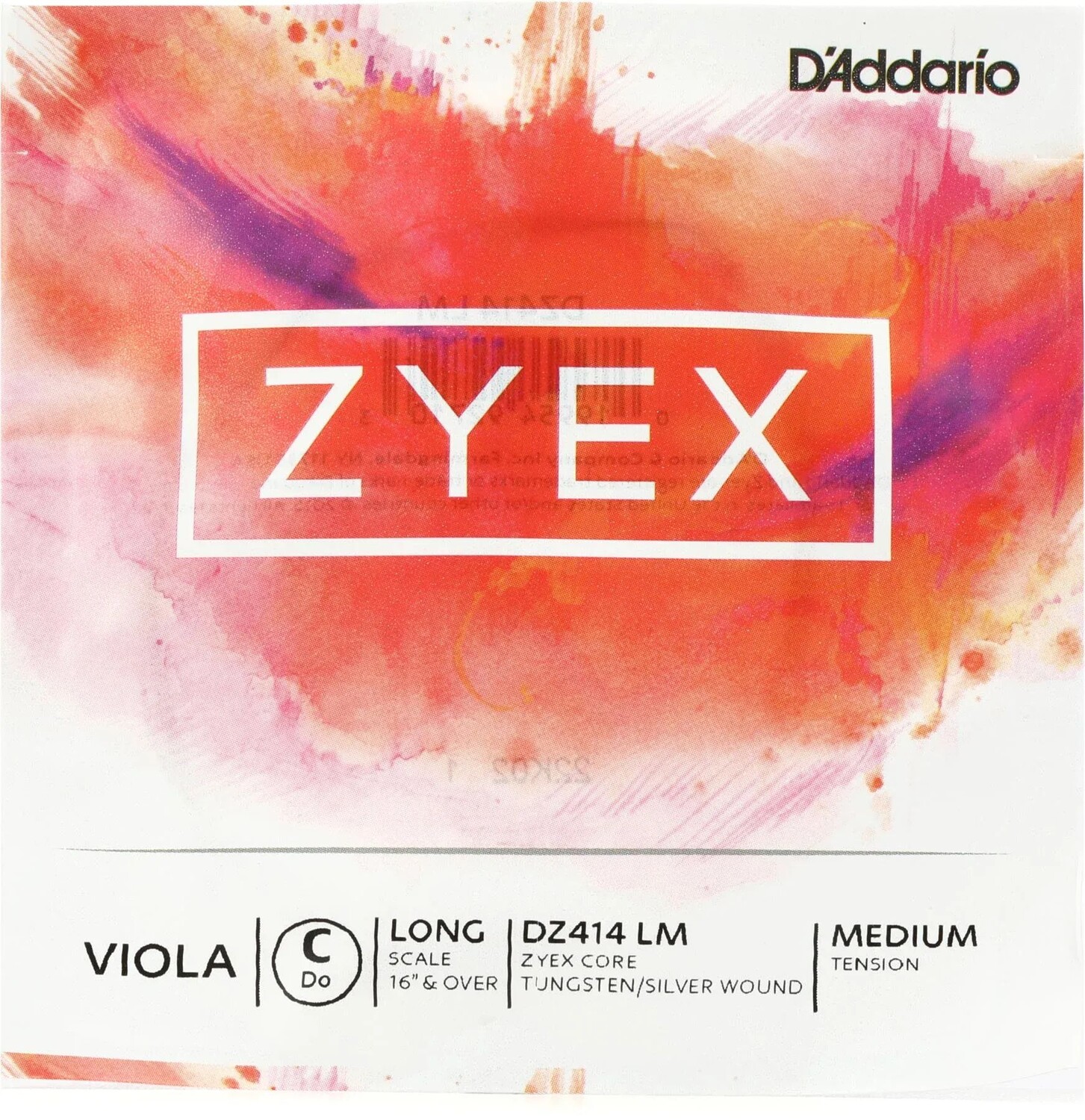 

D'Addario DZ414 Zyex Viola C Струна - длинная мензура