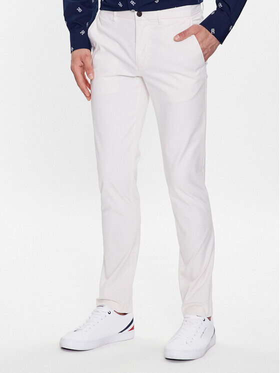 

Узкие брюки чиносы Tommy Hilfiger, экрю