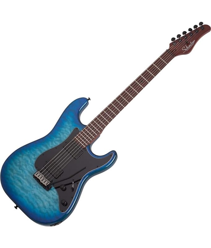 Электрогитара Schecter Traditional Pro Guitar Transparent Blue Burst