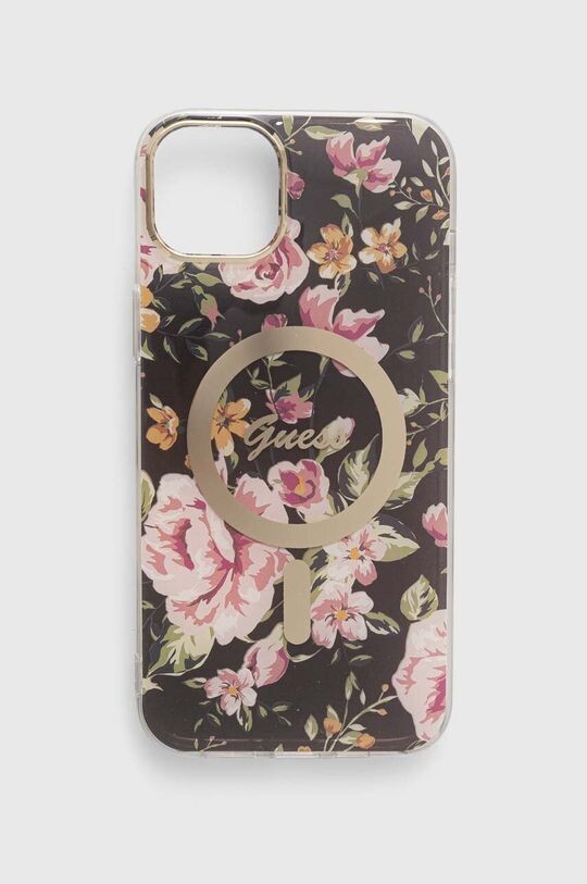 

Чехол для iPhone 14 Plus 6,7 дюйма Guess, черный