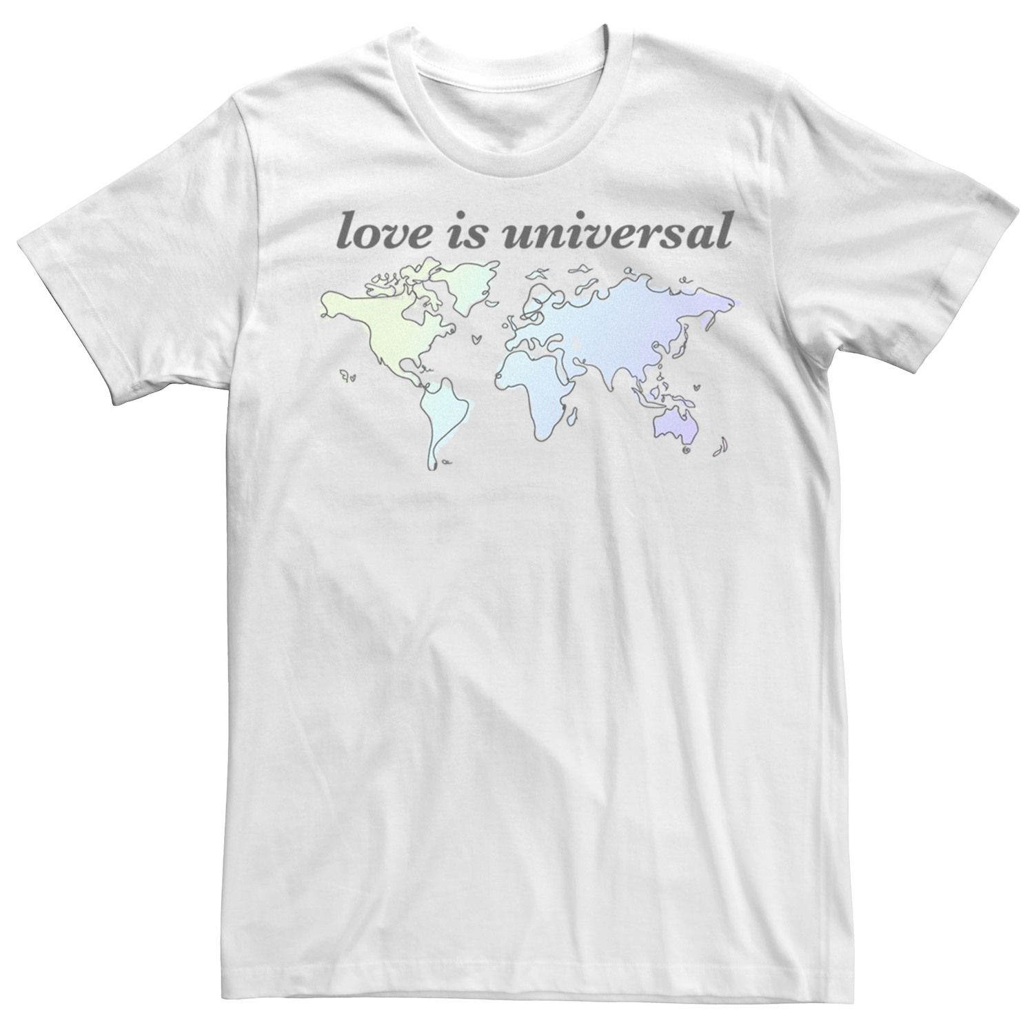 Мужская футболка Love Is Universal Licensed Character