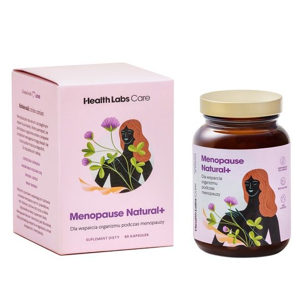 Health Labs Menopause Natural+ препарат, облегчающий симптомы менопаузы, 60 шт. цена и фото