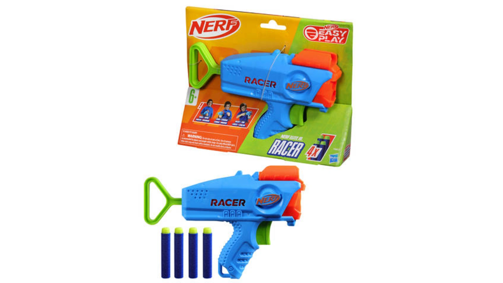 Hasbro Гонщик Nerf Elite Jr новые оранжевые пули на присоске для игрушечного пистолета nerf пули детские игрушки пенопластовые дротики для nerf серии бластеры подарок д