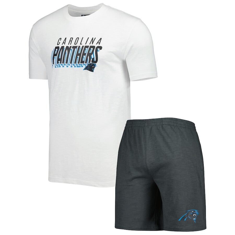 

Пижамный комплект Concepts Sport Carolina Panthers, угольный