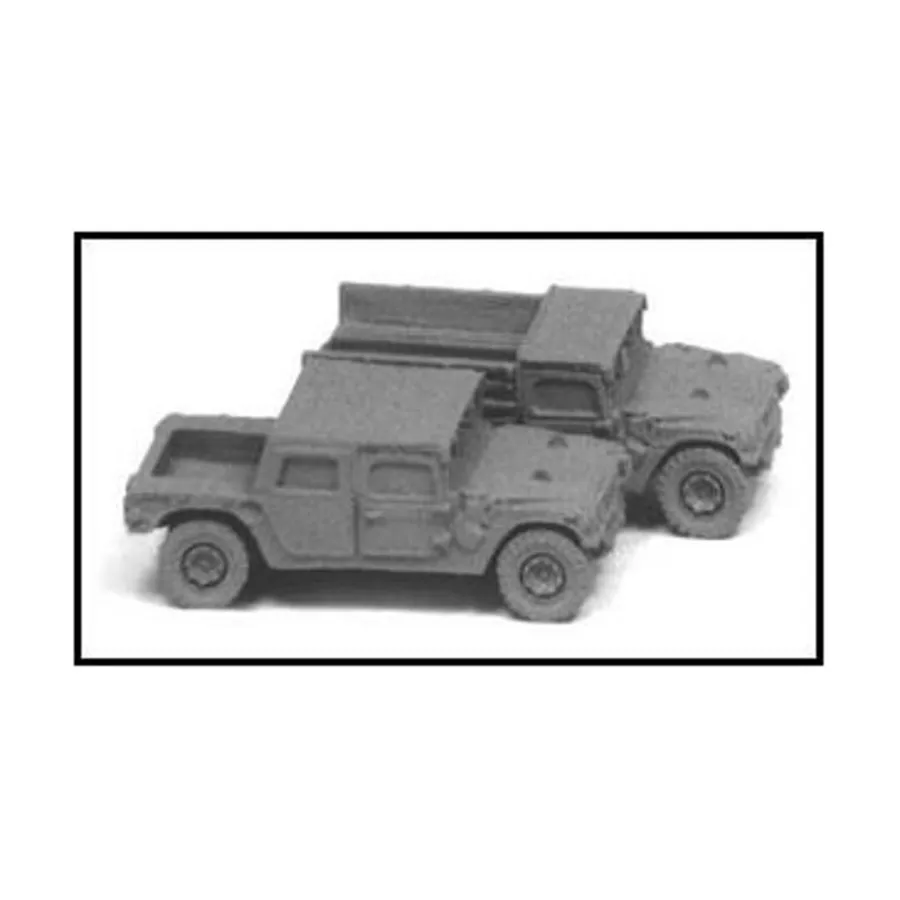 

M998 2 и 4 дверные HMMWV, Modern Micro Armour - United States - Softskins (1:285)
