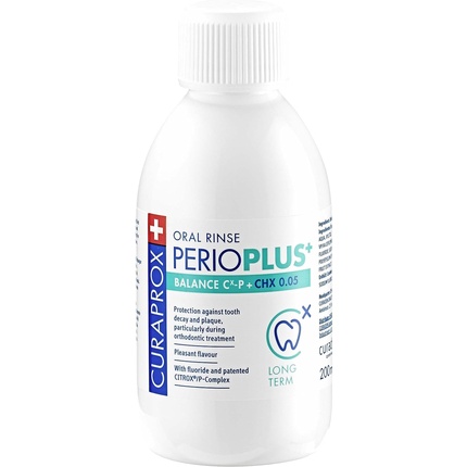 Perio Plus Balance Citrox ополаскиватель для рта для свежего дыхания и здоровья десен 200 мл, Curaprox