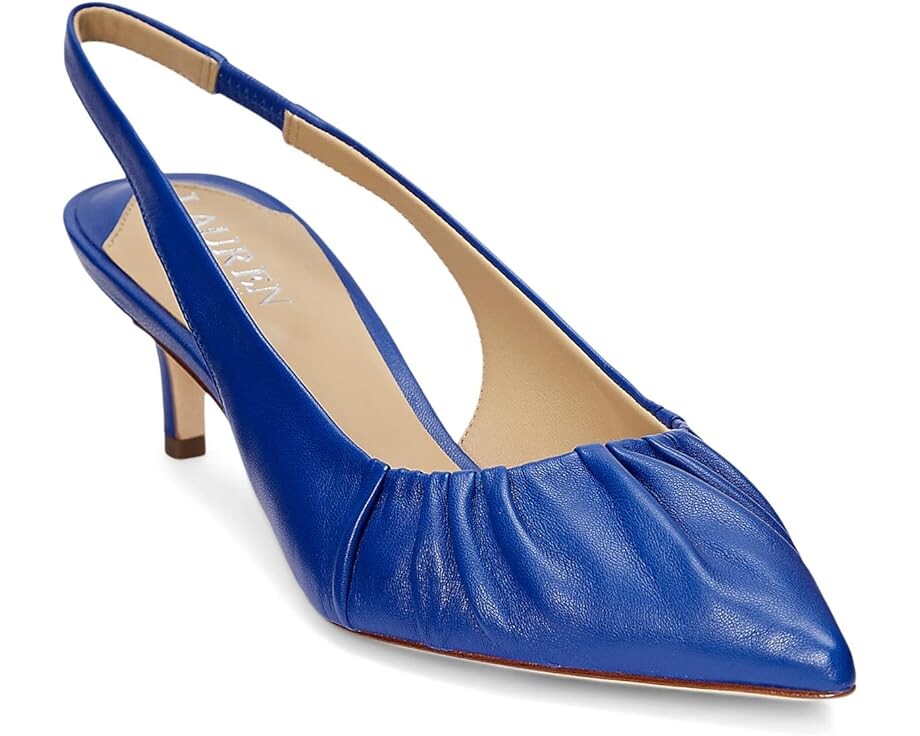 

Туфли LAUREN Ralph Lauren Lolah Pump Slingback, цвет Blue Saturn