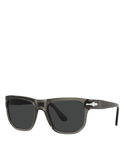

Поляризованные квадратные солнцезащитные очки, 55 мм Persol, цвет Black
