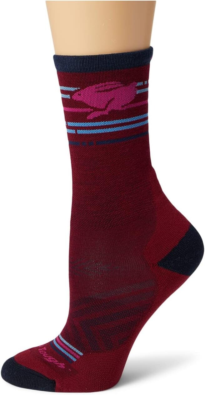 

Сверхлегкий Pacer Micro Crew с подушкой Darn Tough Vermont, цвет Burgundy