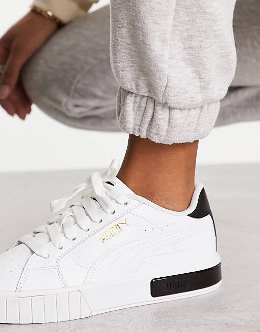 

Бело-черные кроссовки Puma Cali Star