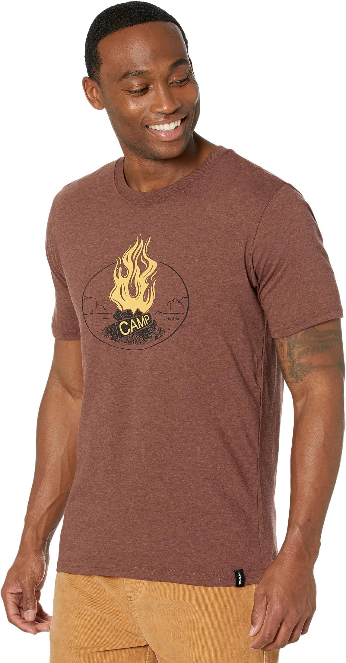 

Camp Fire Journeyman 2 Slim Fit Prana, цвет Clove Heather