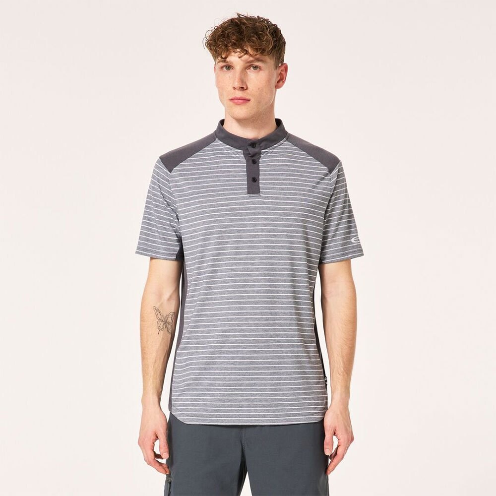 

Поло Oakley Fringe Stripe, синий