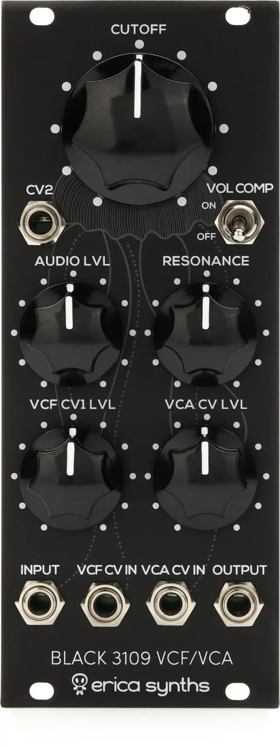 

Erica Synths Black 3109 VCF/VCA - 10HP