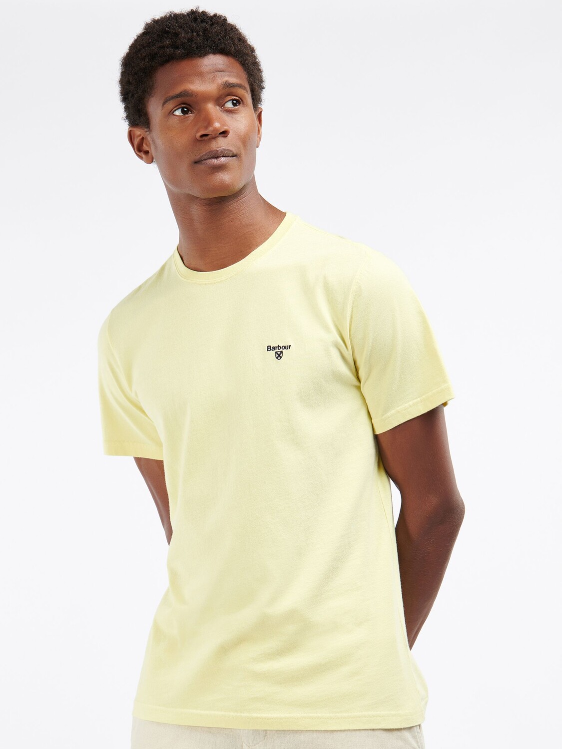 

Футболка Barbour Essential Sports, лимонная цедра