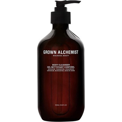 

Grown Alchemist Очищающее средство для тела с герани, мандарином и кедром, 500 мл, сменный блок