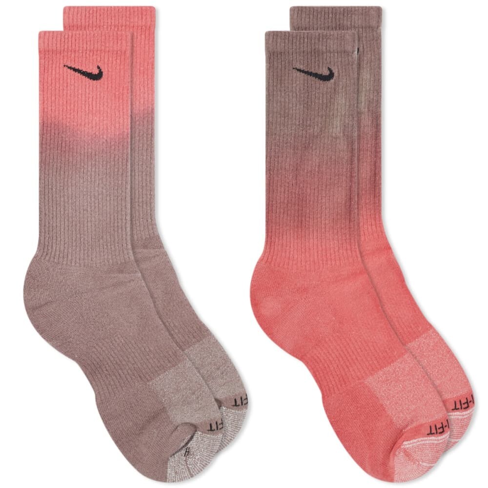 

Носки Nike Everyday Plus с мягкой подкладкой — 2 шт., мультиколор