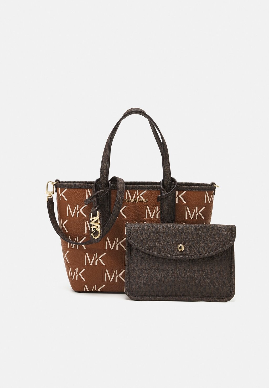 

Сумка MICHAEL Michael Kors с принтом, коричневый