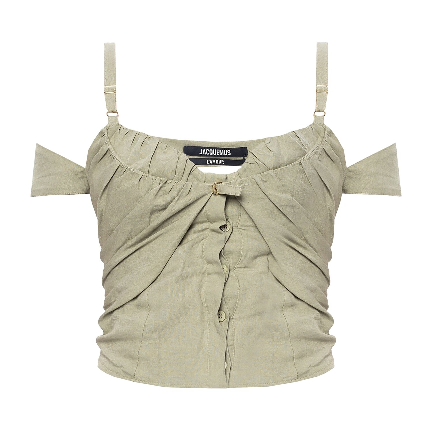 

Топ Jacquemus Le Haut Tovallo Sage
