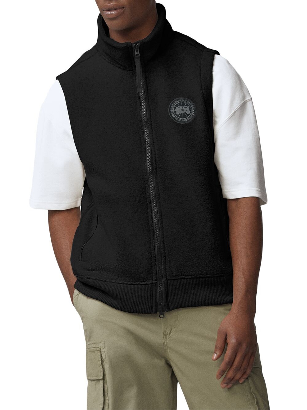 

Жилет из флиса мерси Canada Goose, черный