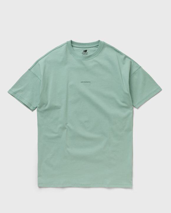 

Топ New Balance Nature State Short Sleeve Tee, зеленый