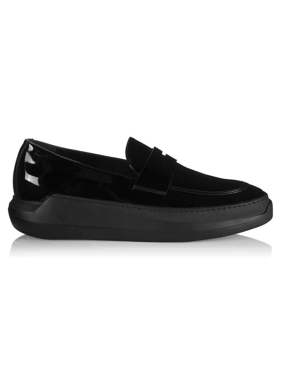 

Пенни-лоферы из лакированной кожи Giuseppe Zanotti, неро