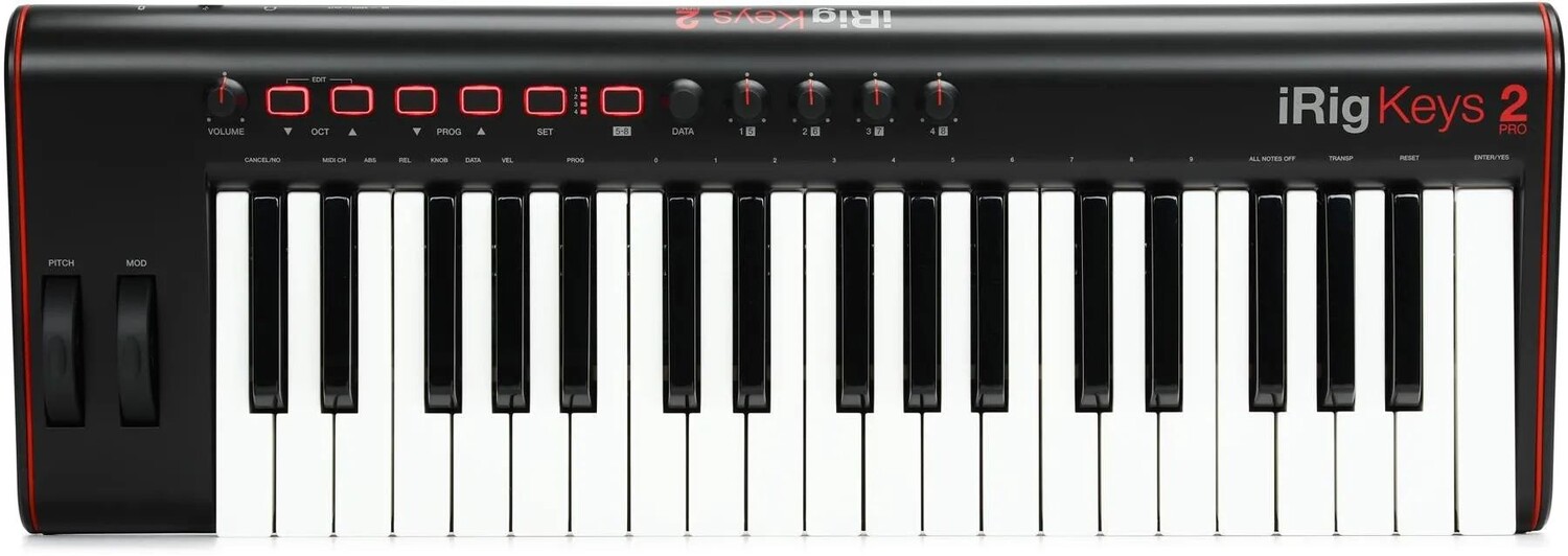 

IK Multimedia iRig Keys 2 Pro 37-клавишный контроллер для iOS, Android и Mac/ПК