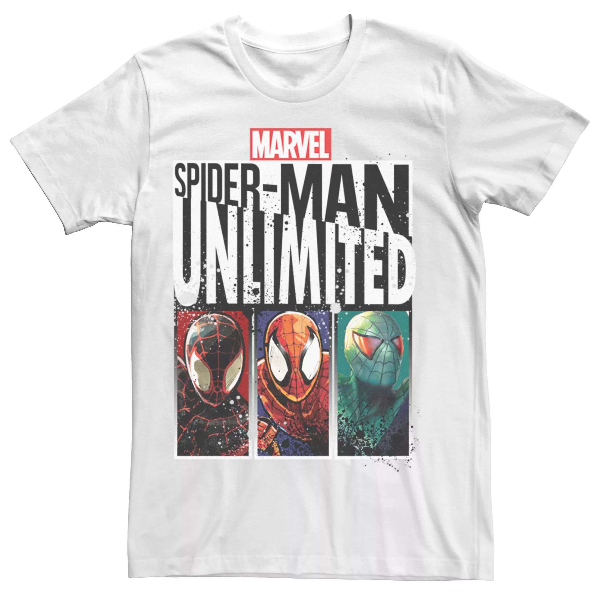 Мужская футболка с рисунком Marvel Spider-Man Unlimited Licensed Character