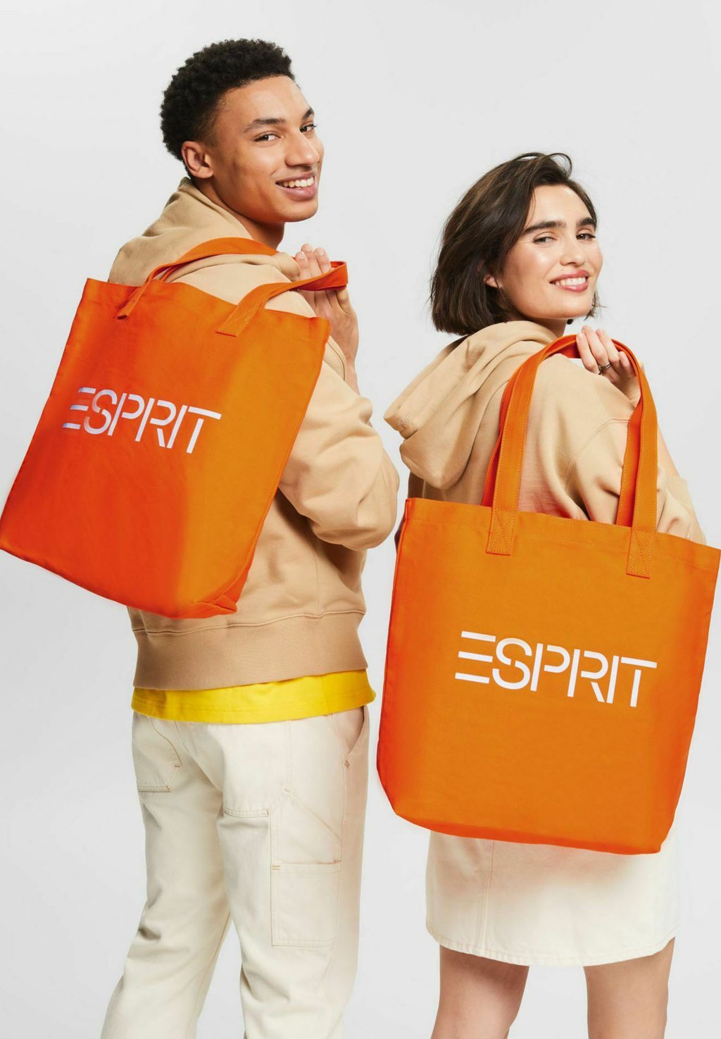Сумка AUS MIT LOGO Esprit, цвет red orange сумка для покупок aus mit logo esprit оранжевый
