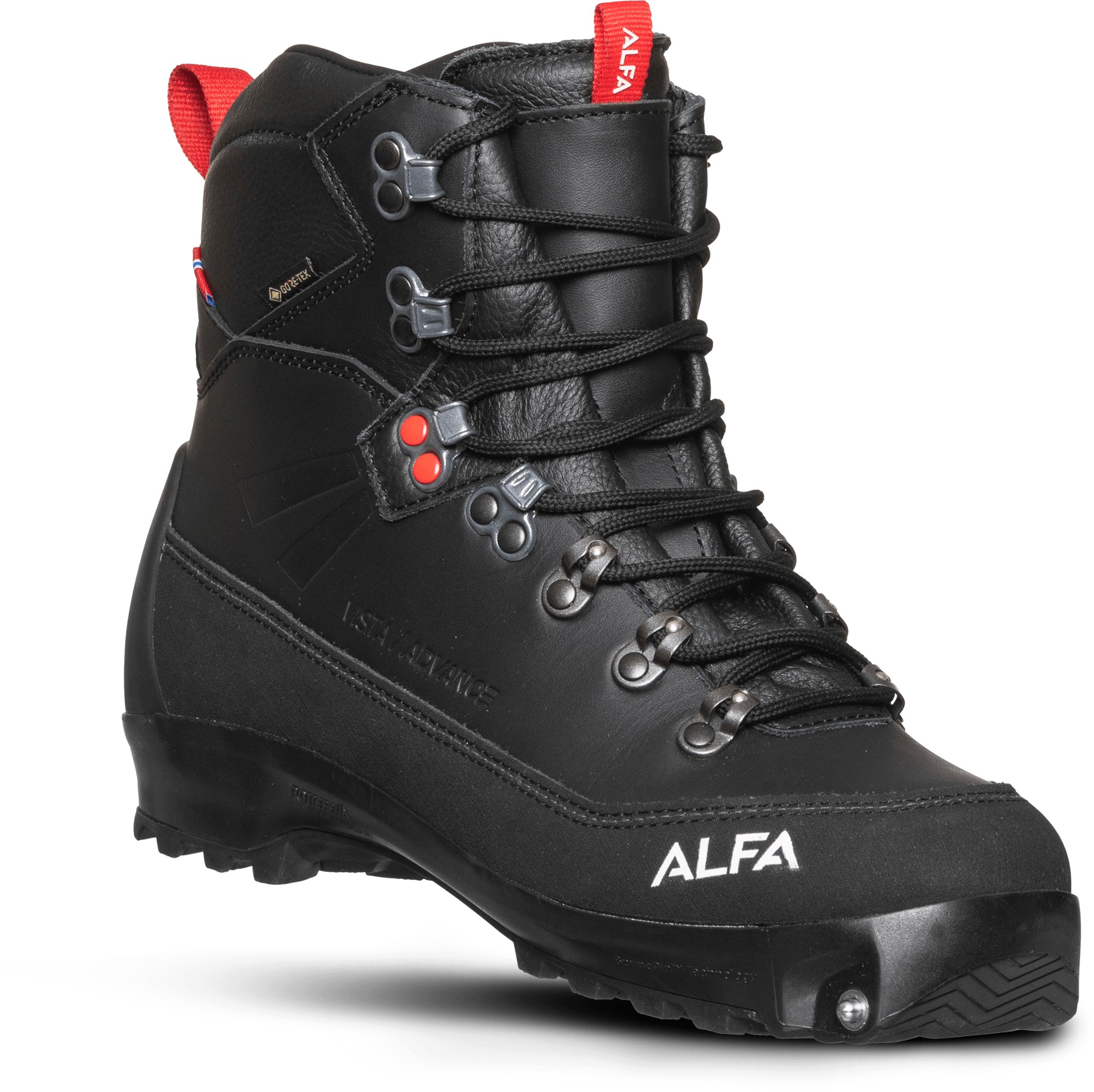 цена Ботинки для беговых лыж Vista Advance GTX — женские ALFA, черный
