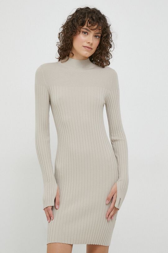 

Платье Calvin Klein, бежевый