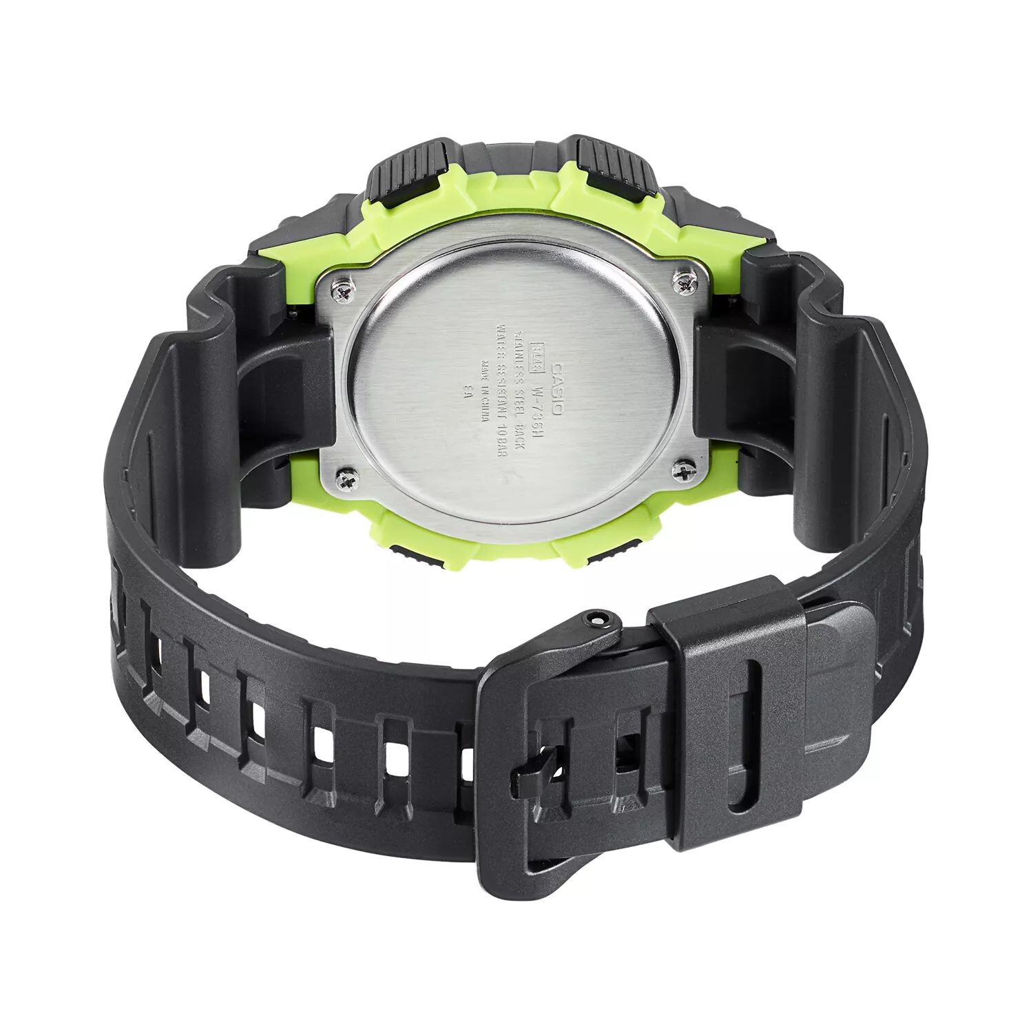 

Мужские цифровые спортивные часы с вибросигнализацией Casio