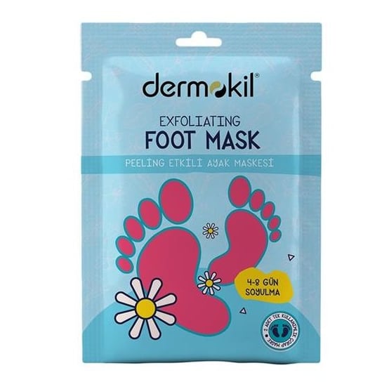 Отшелушивающая маска для ног Exfoliating Foot Mask 30мл, dermokil цена и фото