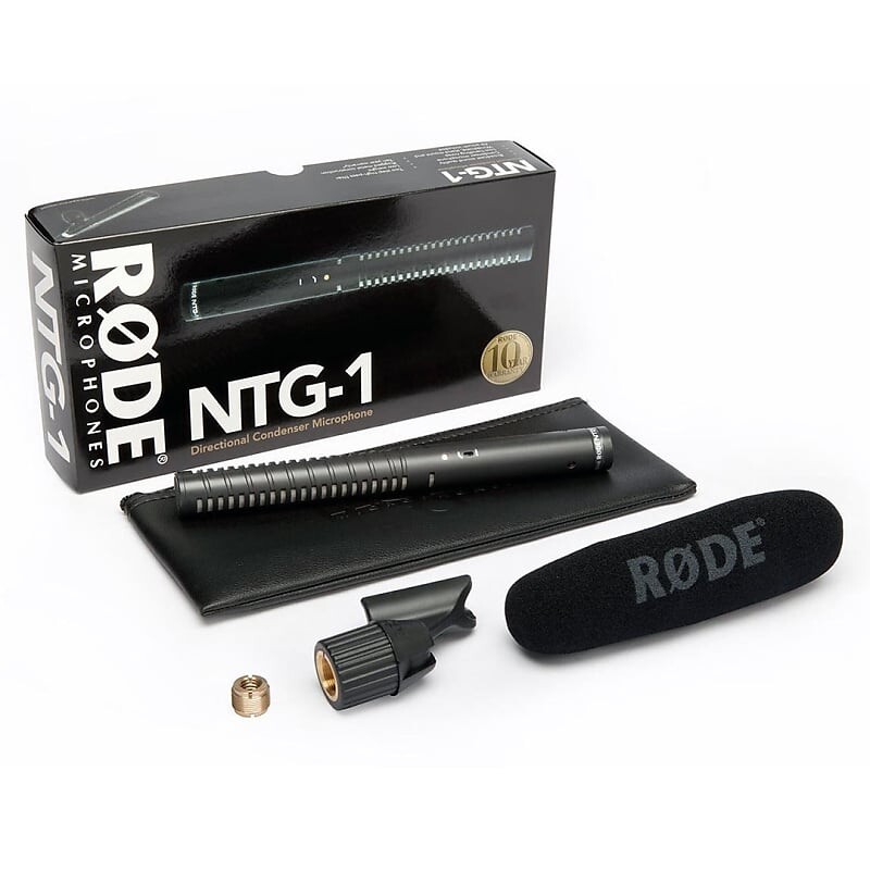 

Микрофон-пушка RODE NTG1 Shotgun Microphone