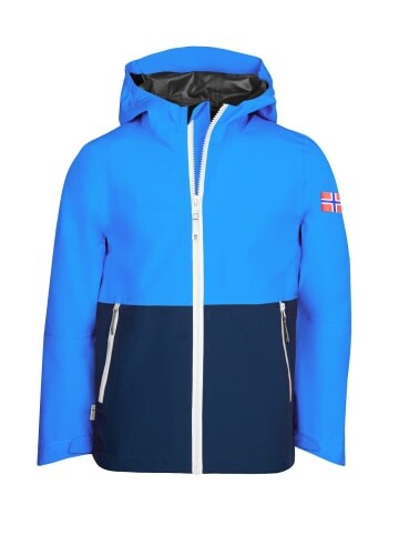 

Дождевик Trollkids Haugesund, цвет Marineblau/Mittelblau