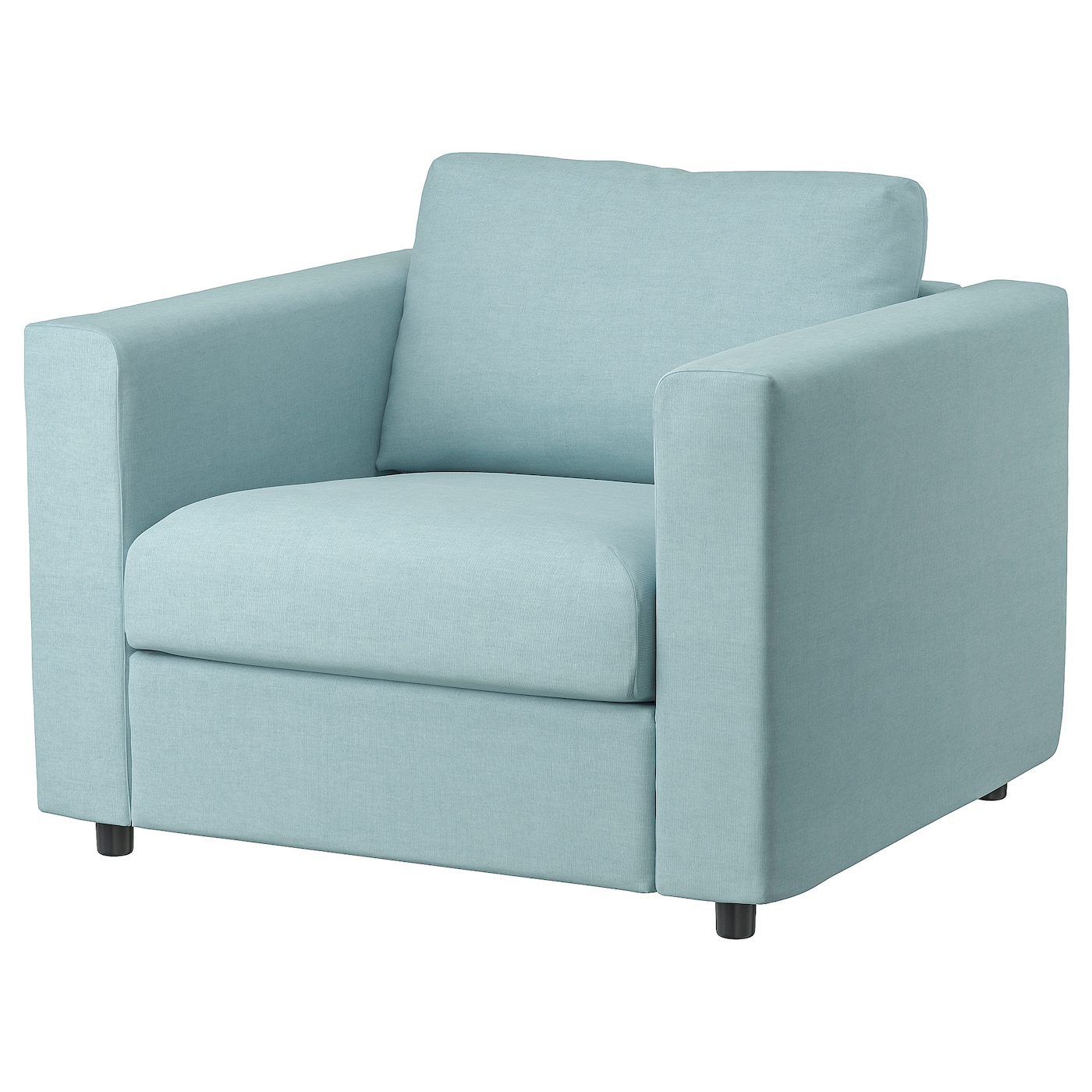 ВИМЛЕ Кресло, Саксемара светло-синий VIMLE IKEA кресло шелфорд светло розовый