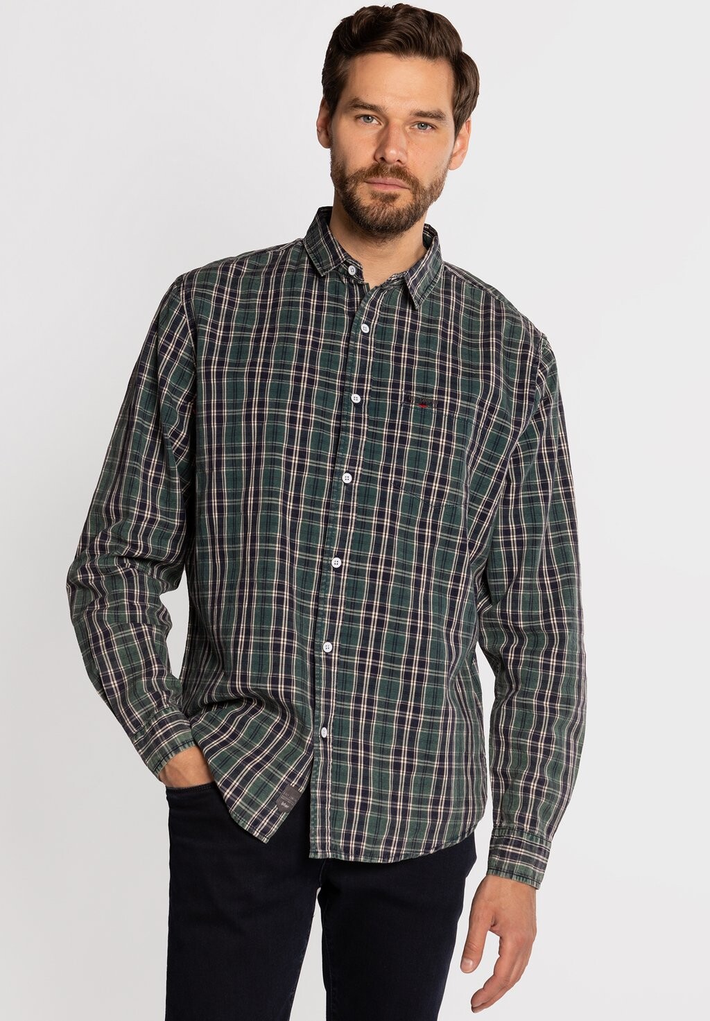 

Рубашка Lee Cooper, темно-зеленый