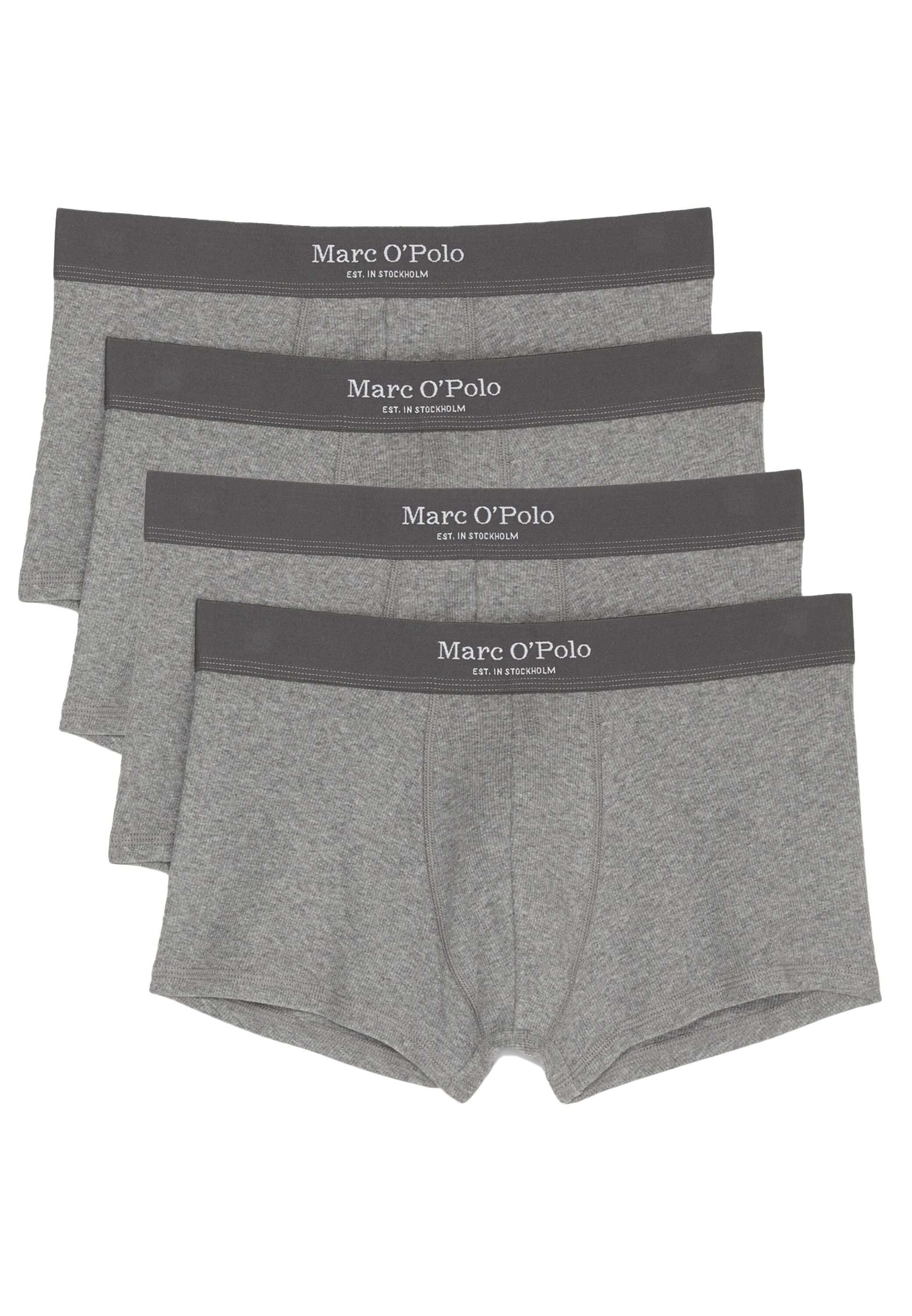 Трусы Marc O´Polo Hipster Short/Pant Iconic Rib, серый куртка marc o polo демисезонная силуэт прямой карманы размер s серый