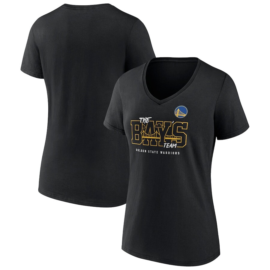 

Футболка с коротким рукавом Fanatics Branded Golden State Warriors, черный
