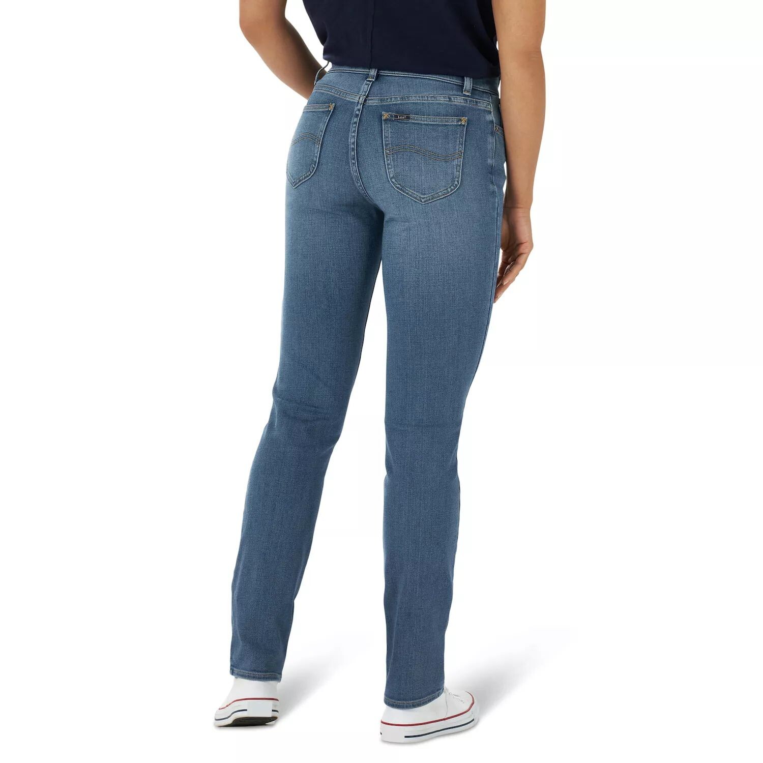 

Женские прямые джинсы Lee Ultra Lux Comfort с поясом Lee, черный