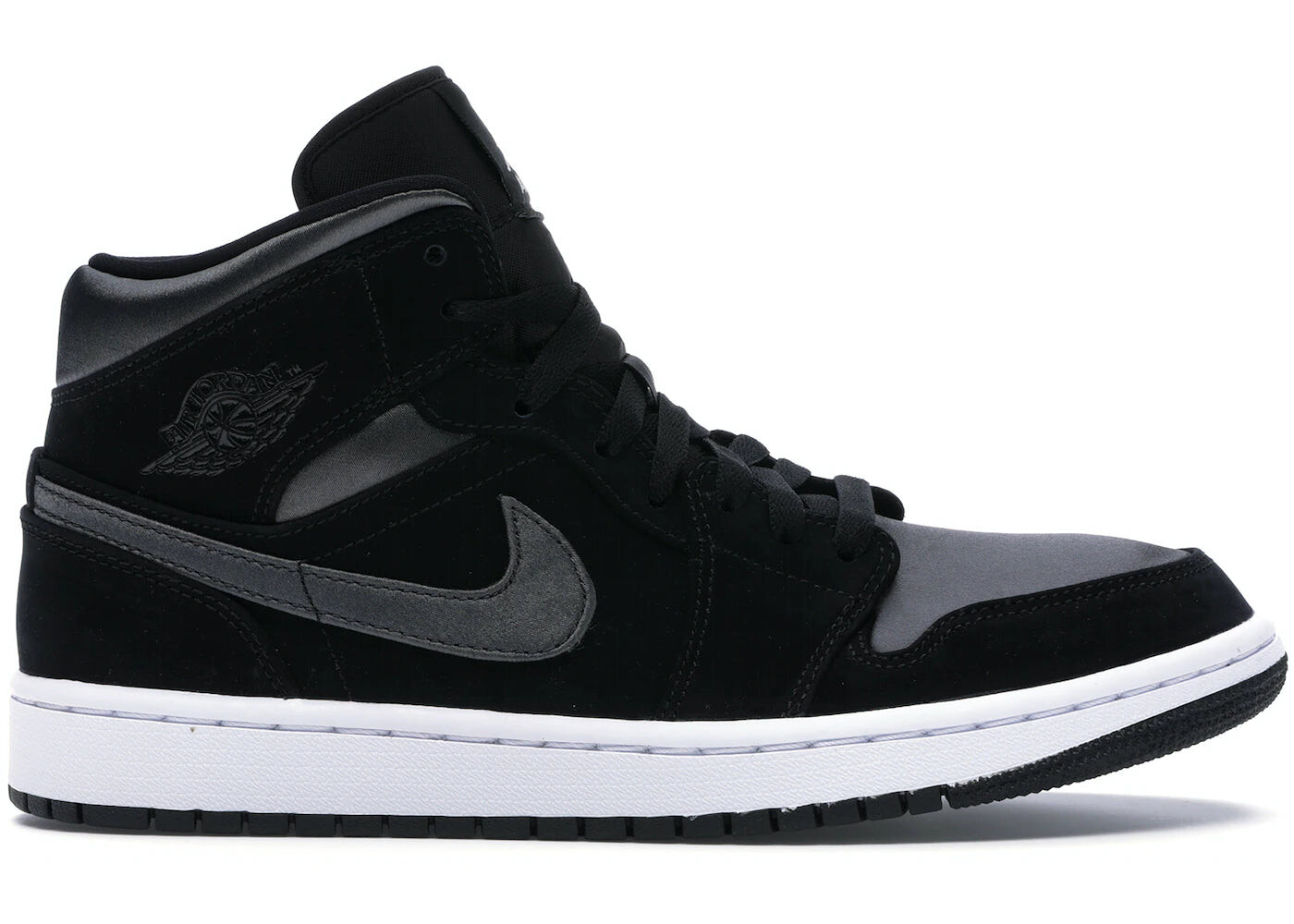 

Кроссовки Jordan 1 Mid Nylon, Черный Антрацит