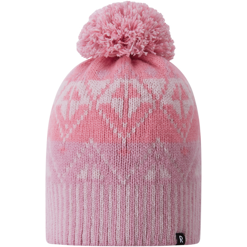 Детская шапка Pohjoinen reima, розовый зимняя милая детская шапка модная ветрозащитная шапка для защиты ушей кролика мультяшная шерстяная шапка из овечьей шерсти