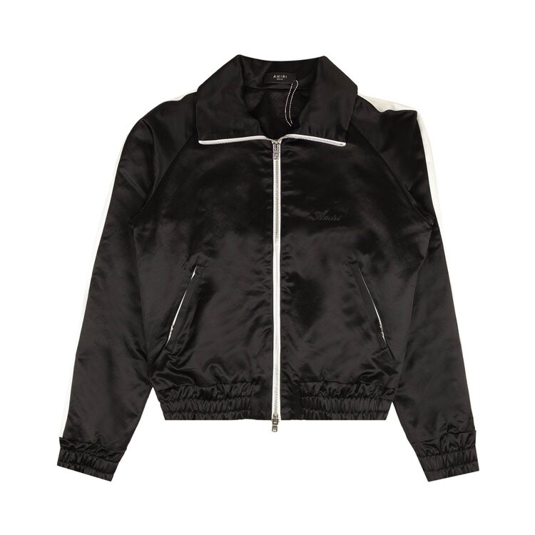 

Куртка Amiri Full Zip Satin Track 'Black', черный