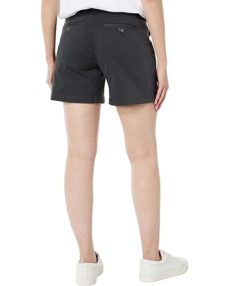 

Шорты Dylan by True Grit Claire Cotton Twill Classic Shorts, цвет Washed Black