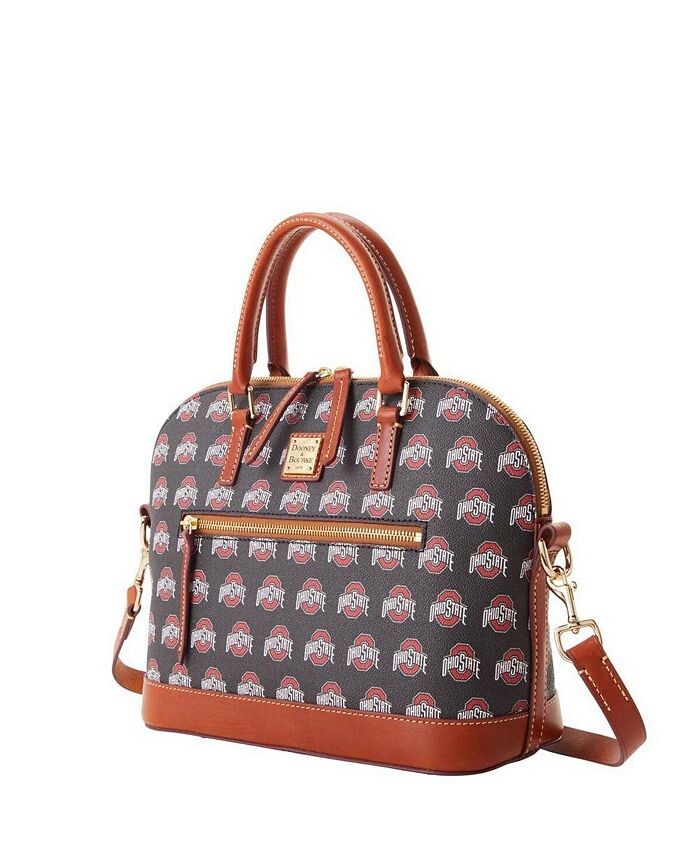 

Женская фирменная сумка-саквояж на молнии штата Огайо Buckeyes Dooney & Bourke, мультиколор