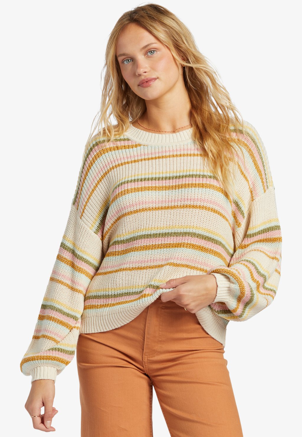 Вязаный свитер Billabong, цвет mul