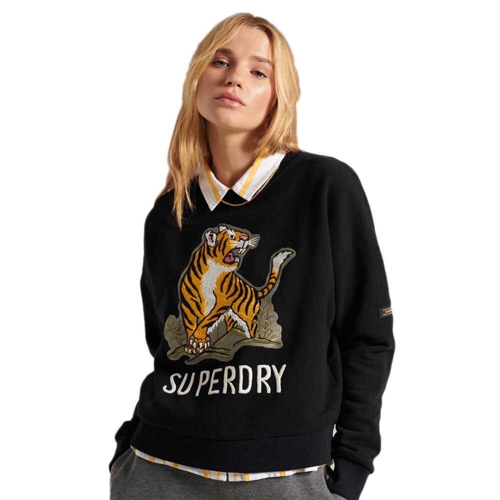 

Толстовка Superdry Military Narrative, черный