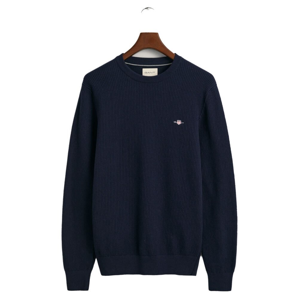 

Свитер Gant Micro Texture, синий