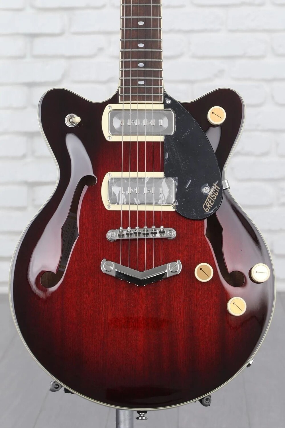 

Электрогитара Gretsch G2655-P90 Streamliner Center Block Jr. Double-Cut P90 - Claret Burst